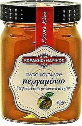 Γλυκό Κουταλιού Περγαμόντο Κοράκης - Μαρίνος 450gr