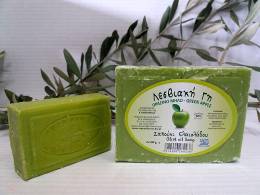 Παραδοσιακό Σαπούνι Ελαιολάδου 2 x 100 gr με άρωμα Πράσινο Μήλο