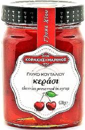 Γλυκό Κουταλιού Κεράσι Κοράκης - Μαρίνος 450gr