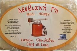 Παραδοσιακό Σαπούνι Ελαιολάδου 100 gr με άρωμα Μέλι