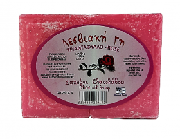 Παραδοσιακό Σαπούνι Ελαιολάδου 2 x 100 gr με άρωμα Τριαντάφυλλο